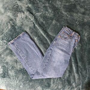 Levi's straight ankle jeans